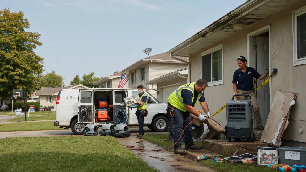 Water Damage Restoration in Hickory Hills, IL near me